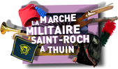La Marche militaire Saint-Roch à Thuin